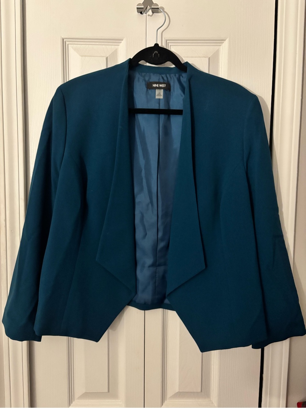 Deep Teal Nine West Blazer